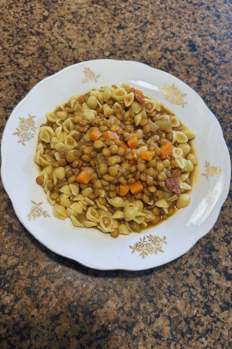 Lentil & Baby Shell Pasta Image