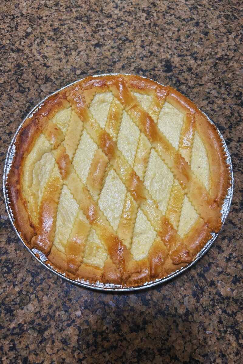 Traditional Sicilian Cassata Pie (Ricotta Cake)